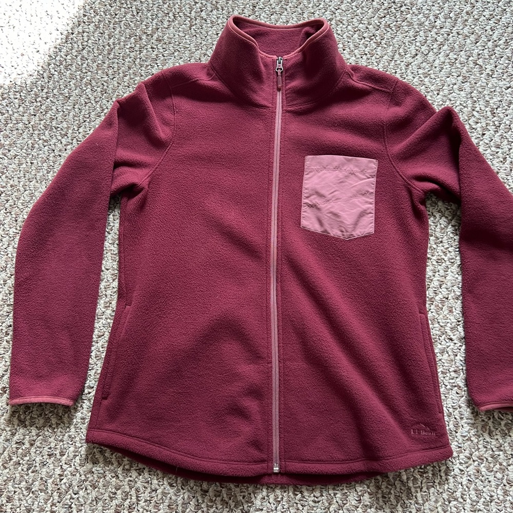 LL Bean Women’s Trail Fleece Full-Zip Jacket